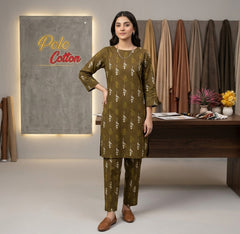 2 Piece LawnDigital Print Suit Design LS203 – Elegant Ladies Summer Outfit | Soft & Breathable Fabric