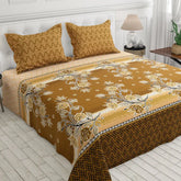 3 Pcs Cotton Bed sheet B 107