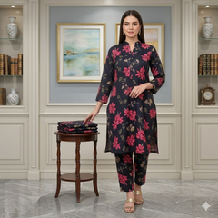2 Piece LawnDigital Print Suit Design LS191 – Stylish Ladies Summer Wear | Soft & Breathable Fabric