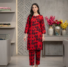 2 Piece LawnDigital Print Suit Design LS136 – Elegant Ladies Summer Outfit | Soft & Breathable Fabric