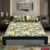 Cotton Satin King Size Bed Sheet STN 042