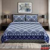 Cotton Satin King Size Bed Sheet STN 027