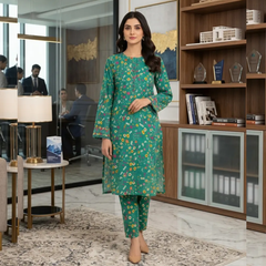 2 Piece LawnDigital Print Suit Design LS213 – Stylish Ladies Summer Outfit | Soft & Breathable Fabric