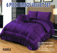 14 pcs VELVET Bridal set 9917