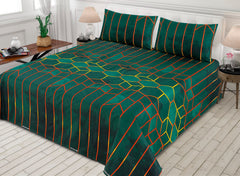 3 Pcs Cotton Bed sheet B 104