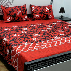 Cotton Satin King Size Bed Sheet STN 023