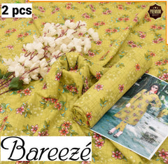 2 Piece – Cotton Digital Print Suit ( Design LS141)