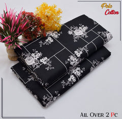 2 Piece – Cotton Digital Print Suit ( Design LS172)