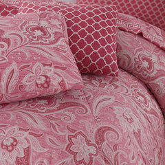 7 Pcs Comforter Set King Size Design KCC 00340
