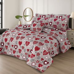 7 Pcs Comforter Set King Size Design KCC 00343