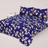 3PCS KING COTTON BED SHEET B-803