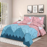 3PCS KING COTTON BED SHEET B-827