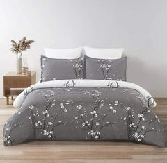 3PCS KING COTTON BED SHEET B-825