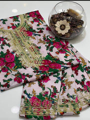 Embroidery Shirt sleeves and Trouser 5226