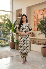 2 Piece LawnDigital Print Suit Design LS205 – Stylish Ladies Summer Outfit | Soft & Breathable Fabric