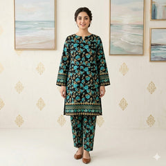 🌿 2 Piece Lawn Digital Print Suit Design LS656