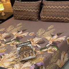 3 Pcs Bed sheet B-663