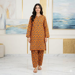 2 Piece LawnDigital Print Suit Design LS221 – Elegant Ladies Summer Outfit | Soft & Breathable Fabric