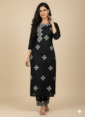 Embroidery Shirt sleeves and Trouser 5225