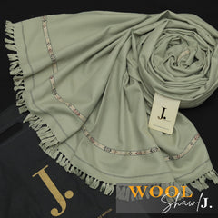 (Men's wool Shawl) 0257