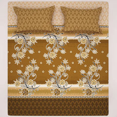 3 Pcs Cotton Bed sheet B 107