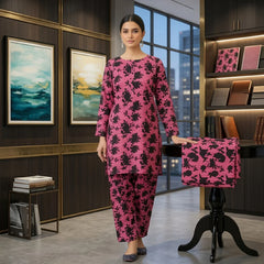 2 Piece LawnDigital  Print Suit Design LS194 – Elegant Ladies Summer Wear | Soft & Breathable Fabric