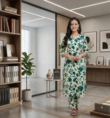 2 Piece  Lawn Digital Print Suit Design LS209