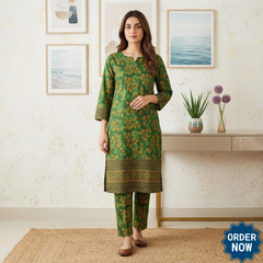 🌿 2 Piece Lawn Digital Print Suit Design LS659