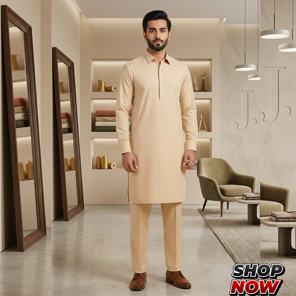 J. BY JUNAID JAMSHED MEN's COLLECTION J 971