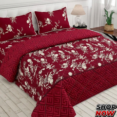 7 Pcs Comforter Set King Size Design KCC 00386