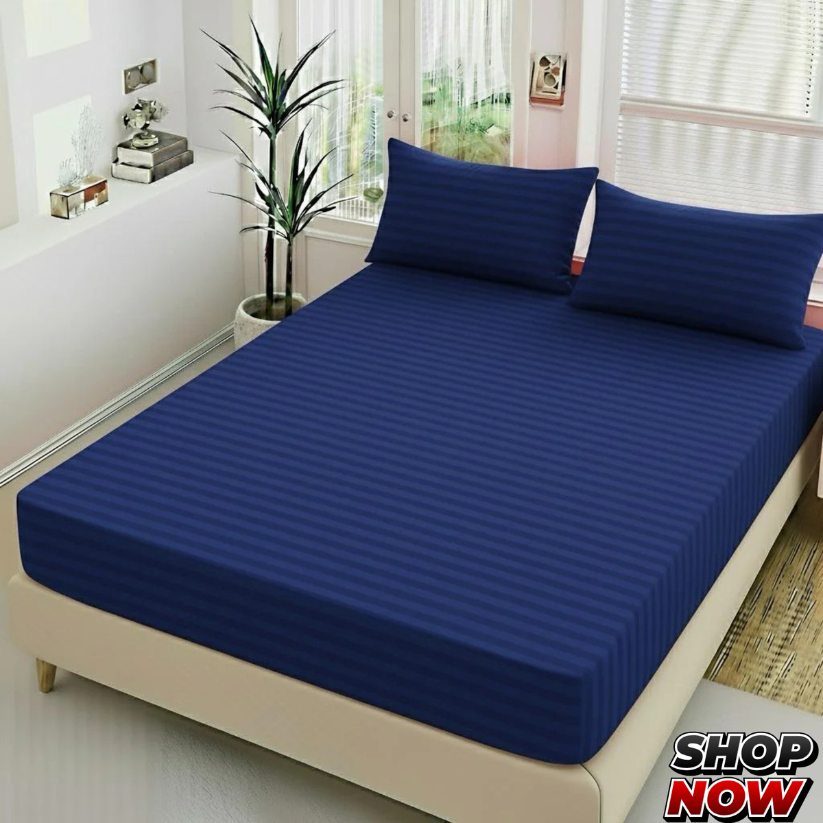 3Pc Fitted Sheet 604