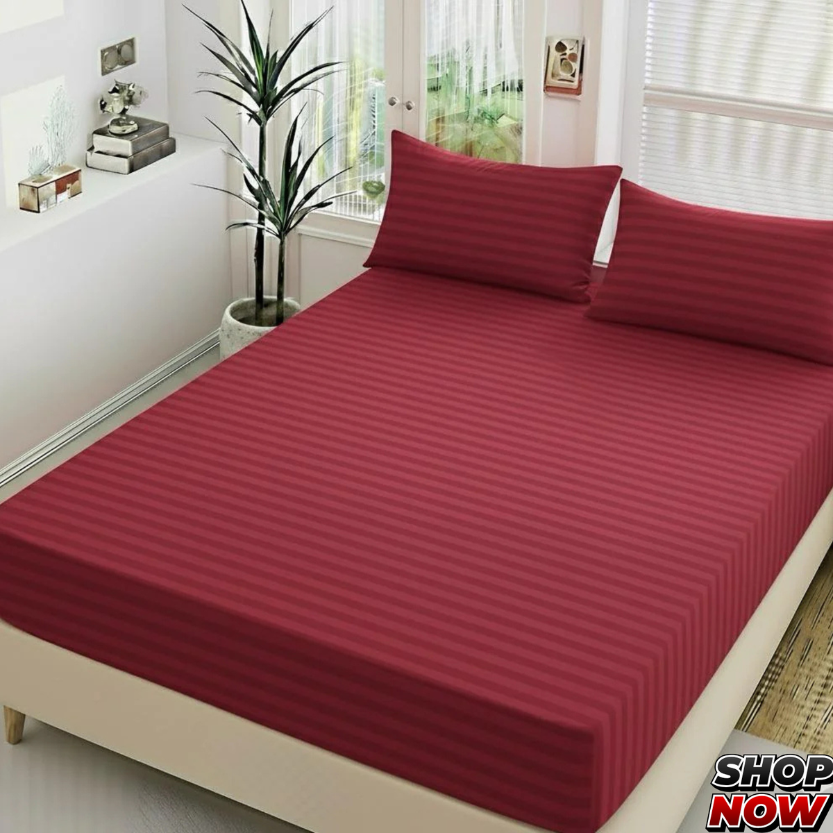3Pc Fitted Sheet 599
