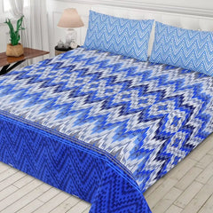 3 Pcs Cotton Bed sheet B 105
