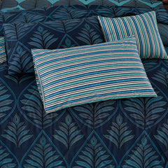 7 Pcs Comforter Set King Size Design KCC 36