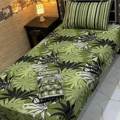 4 Pcs Single Pair Bedsheets (2x single bed sheets) 8852