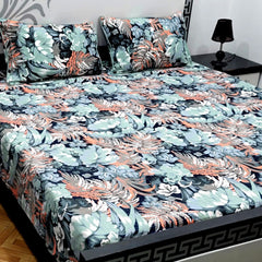 Cotton Satin King Size Bed Sheet STN 035