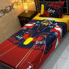 4 Pcs KIDS Single Pair Bedsheets (2x single bed sheets) KIDS 733
