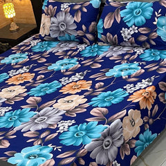 Cotton Satin King Size Bed Sheet STN 049