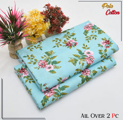 2 Piece – Cotton Digital Print Suit ( Design LS102)