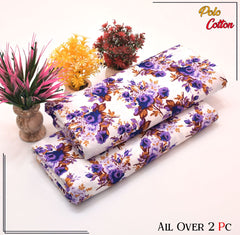2 Piece – Cotton Digital Print Suit ( Design LS106)