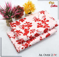 2 Piece – Cotton Digital Print Suit ( Design LS124)
