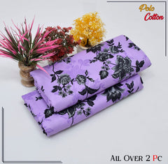 2 Piece – Cotton Digital Print Suit ( Design LS126)