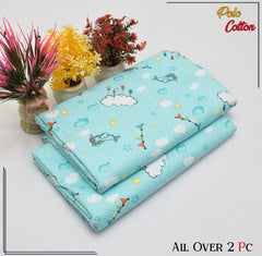 2 Piece – Cotton Digital Print Suit ( Design LS132)