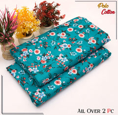 2 Piece – Cotton Digital Print Suit ( Design LS135)