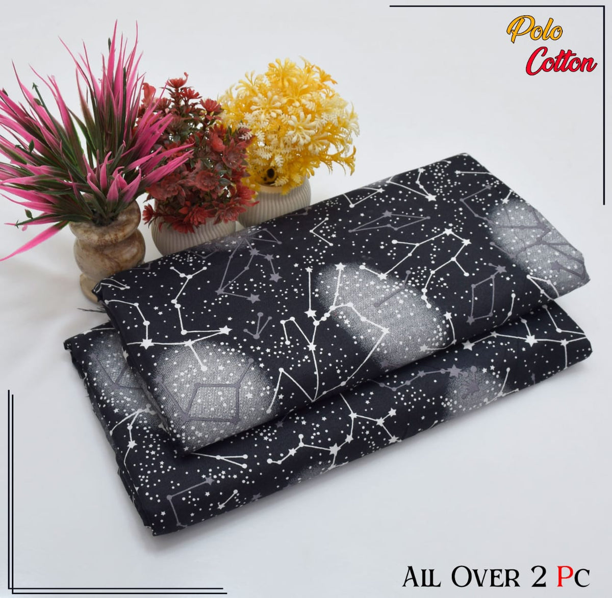 2 Piece – Cotton Digital Print Suit ( Design LS167)