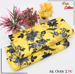 2 Piece – Cotton Digital Print Suit ( Design LS156)