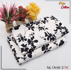 2 Piece – Cotton Digital Print Suit ( Design LS190)