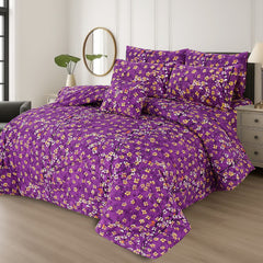 7 Pcs Comforter Set King Size Design KCC 00344