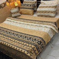 7 Pcs Comforter Set King Size Design KCC 00376