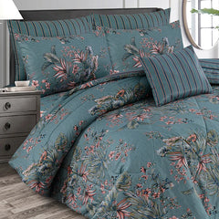 7 Pcs Comforter Set King Size Design KCC 00393